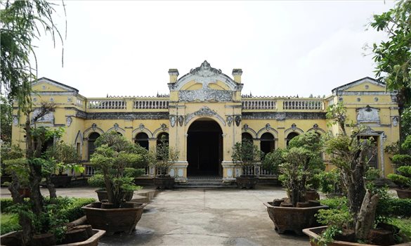 Ngôi nhà Đốc Phủ Hải - Công trình kiến trúc cổ ở Gò Công