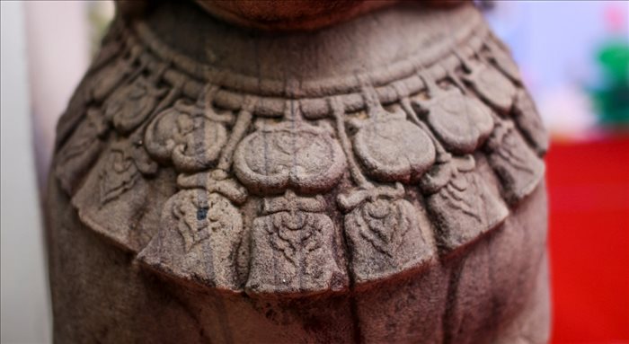 Tượng sư tử đá thành Đồ Bàn nhắc nhớ một thời vàng son văn hóa cham pa