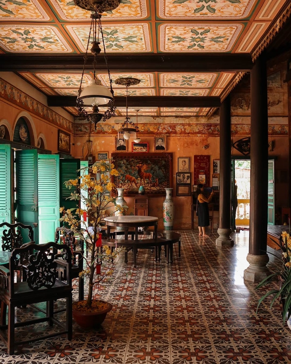 Ngôi nhà có sự kết hợp văn hóa Đông – Tây một cách hài hòa