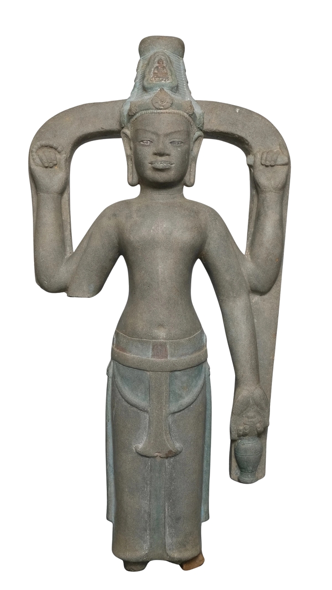 Tượng Avalokitesvara (Quán Thế Âm) Bắc Bình, một kiệt tác điêu khắc Chăm Pa có niên đại từ thế kỷ VIII-IX