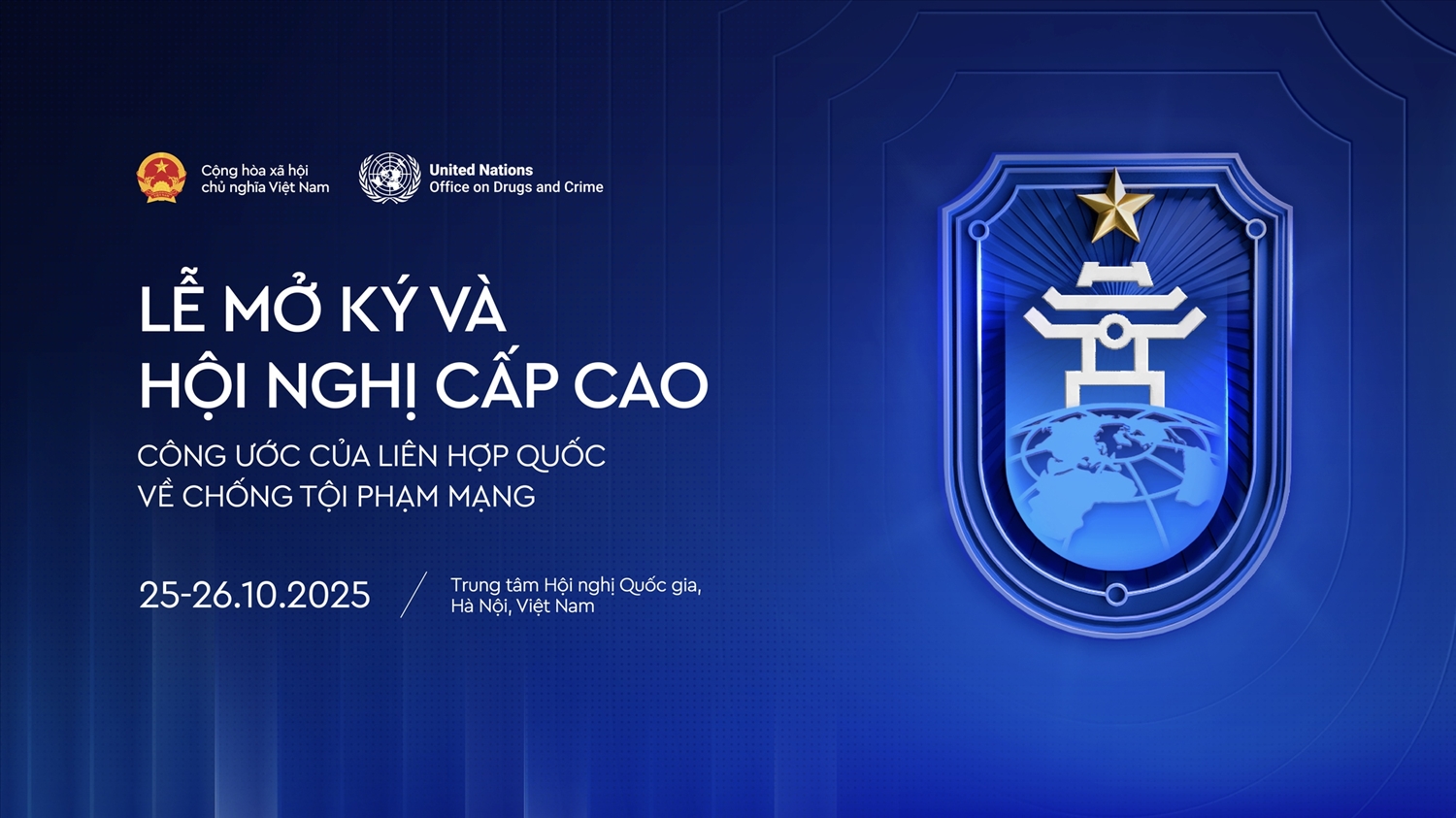 Lễ mở ký Công ước của Liên Hợp quốc về chống tội phạm mạng diễn ra