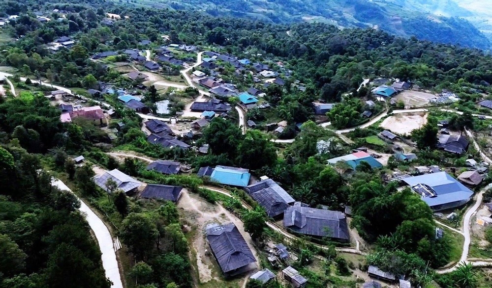 Bản du lịch cộng đồng Tù Lu Tìa Ló ở xã Nong U (nay là xã Pu Nhi, tỉnh Điện Biên)