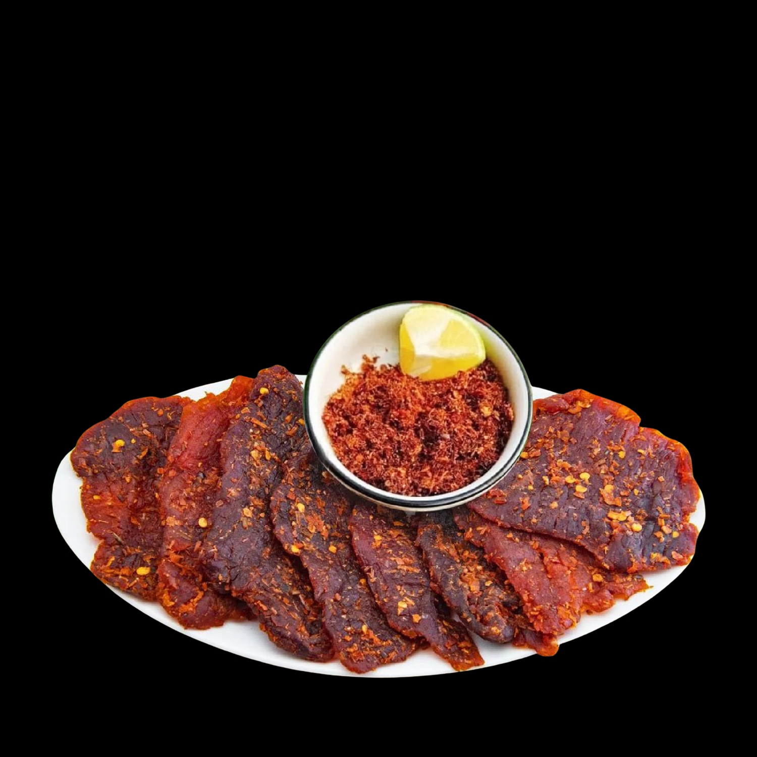 One-sun dried beef in Gia Lai province