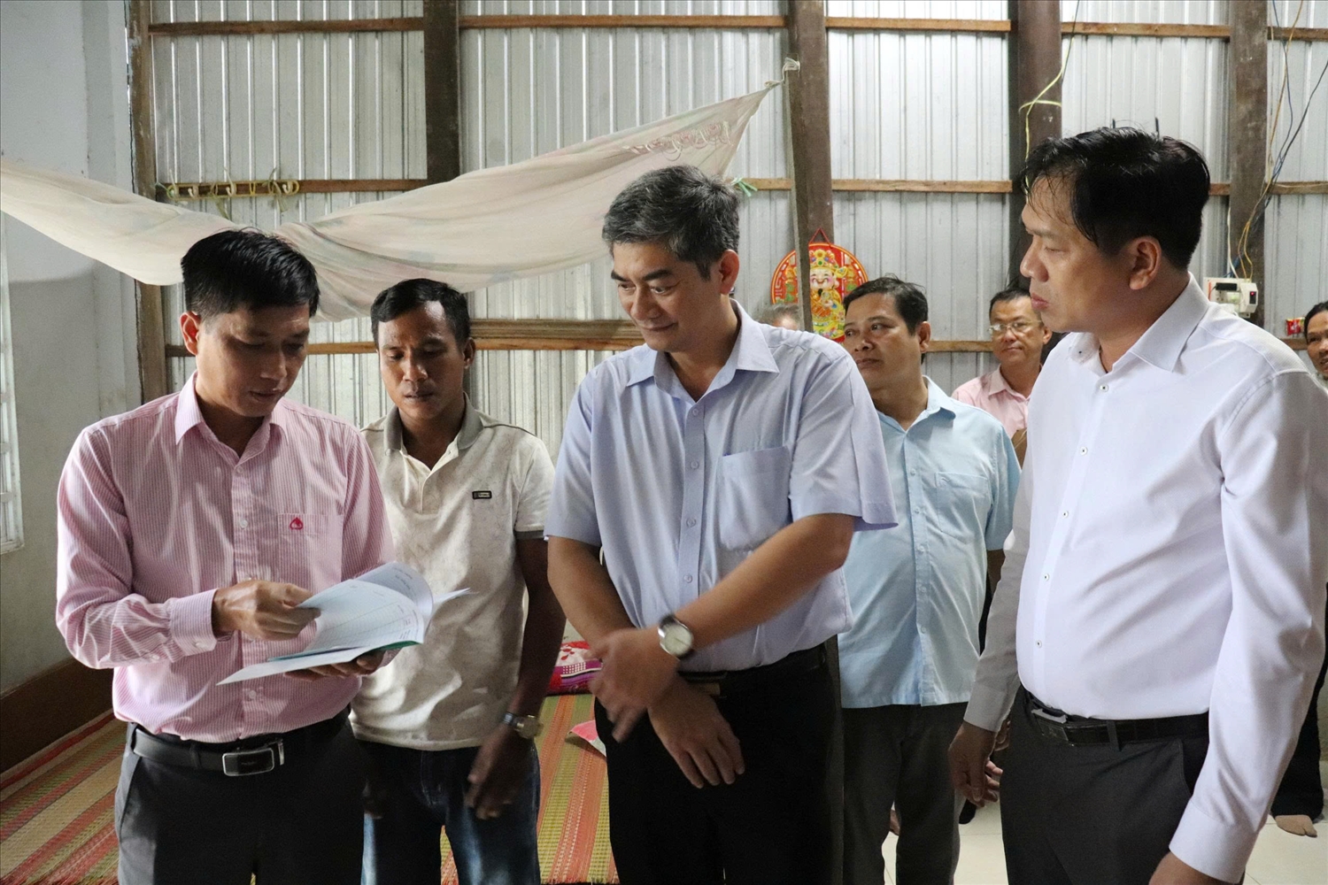 Một số hình ảnh trong chuyến công tác kiểm tra, giám sát của thành viên Hội đồng quản trị Ngân hàng Chính sách xã hội tại tỉnh An Giang
