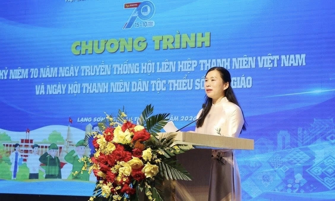 Phó Chủ tịch UBND tỉnh Lạng Sơn- Trần Thanh Nhàn, phát biểu tại Chương trình
