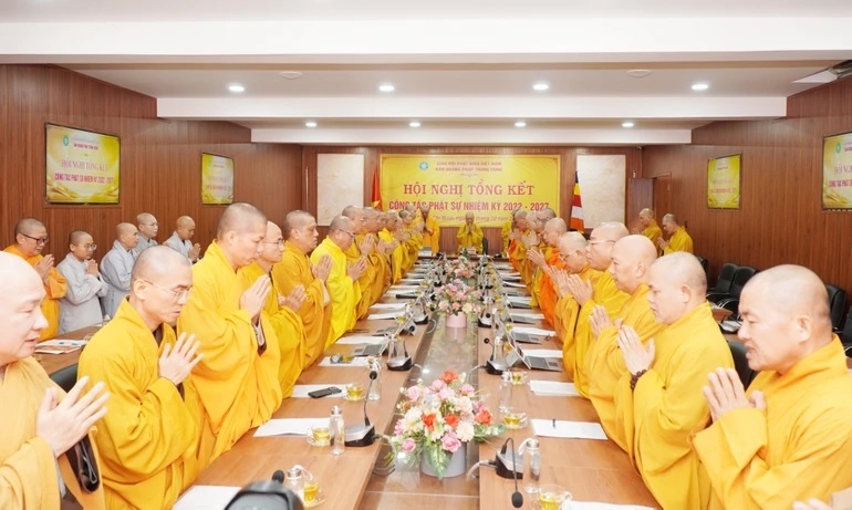 Hội nghị tổng kết công tác Phật sự nhiệm kỳ IX 2022-2027 của Ban Hoằng pháp Trung ương Giáo hội Phật giáo Việt Nam