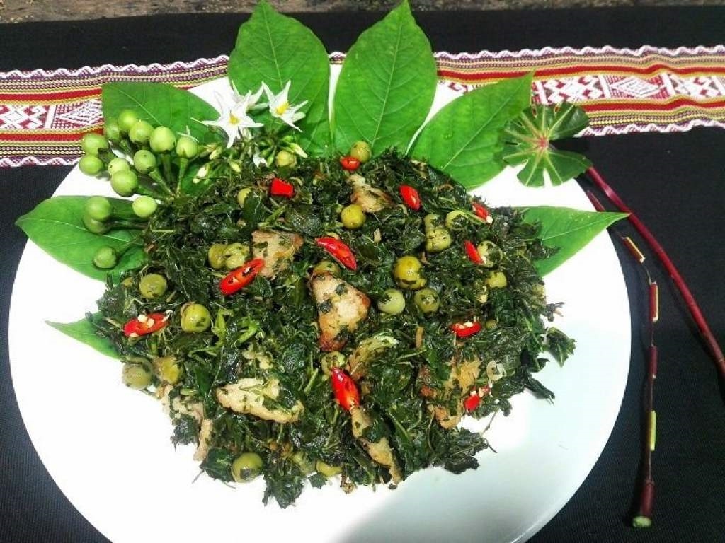 Cassava leaves - a special ingredient for unique dishes
