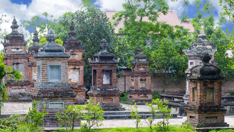 Vườn mộ tháp, chùa Vĩnh Nghiêm