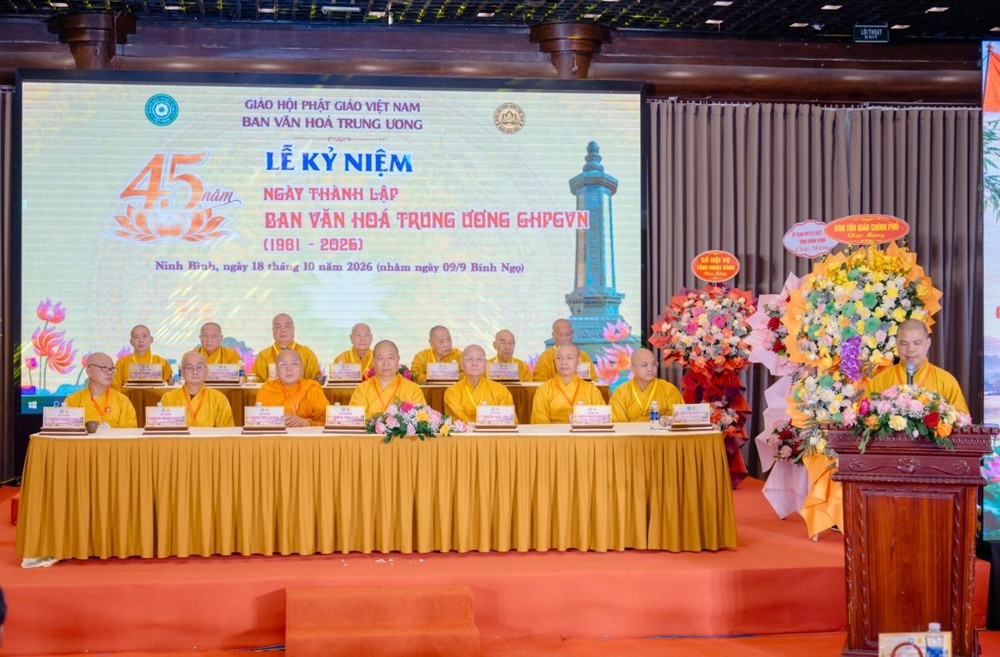 Lễ kỷ niệm 45 năm thành lập Ban Văn hóa Trung ương Giáo hội Phật giáo Việt Nam