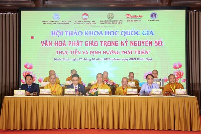 Hội thảo khoa học quốc gia: “Văn hóa Phật giáo Việt Nam trong kỷ nguyên số: Thực tiễn và định hướng phát triển”
