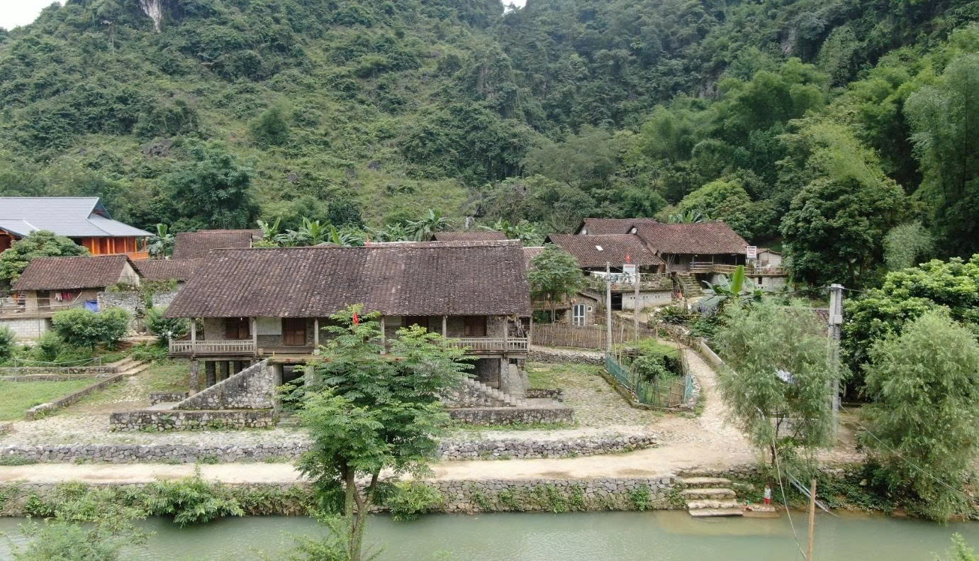 Bản làng bình yên ở Cao Bằng