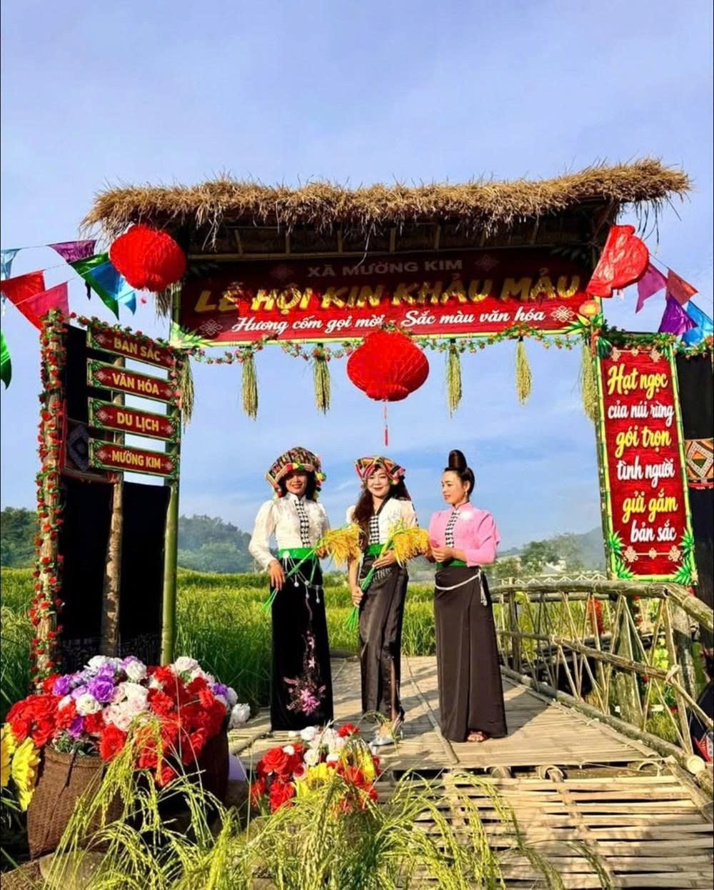 Kin Lẩu Khẩu Mẩu không chỉ góp phần bảo tồn, phát huy các nghi lễ nông nghiệp truyền thống mà còn mở ra cơ hội kết nối văn hóa với quảng bá nông sản và phát triển du lịch