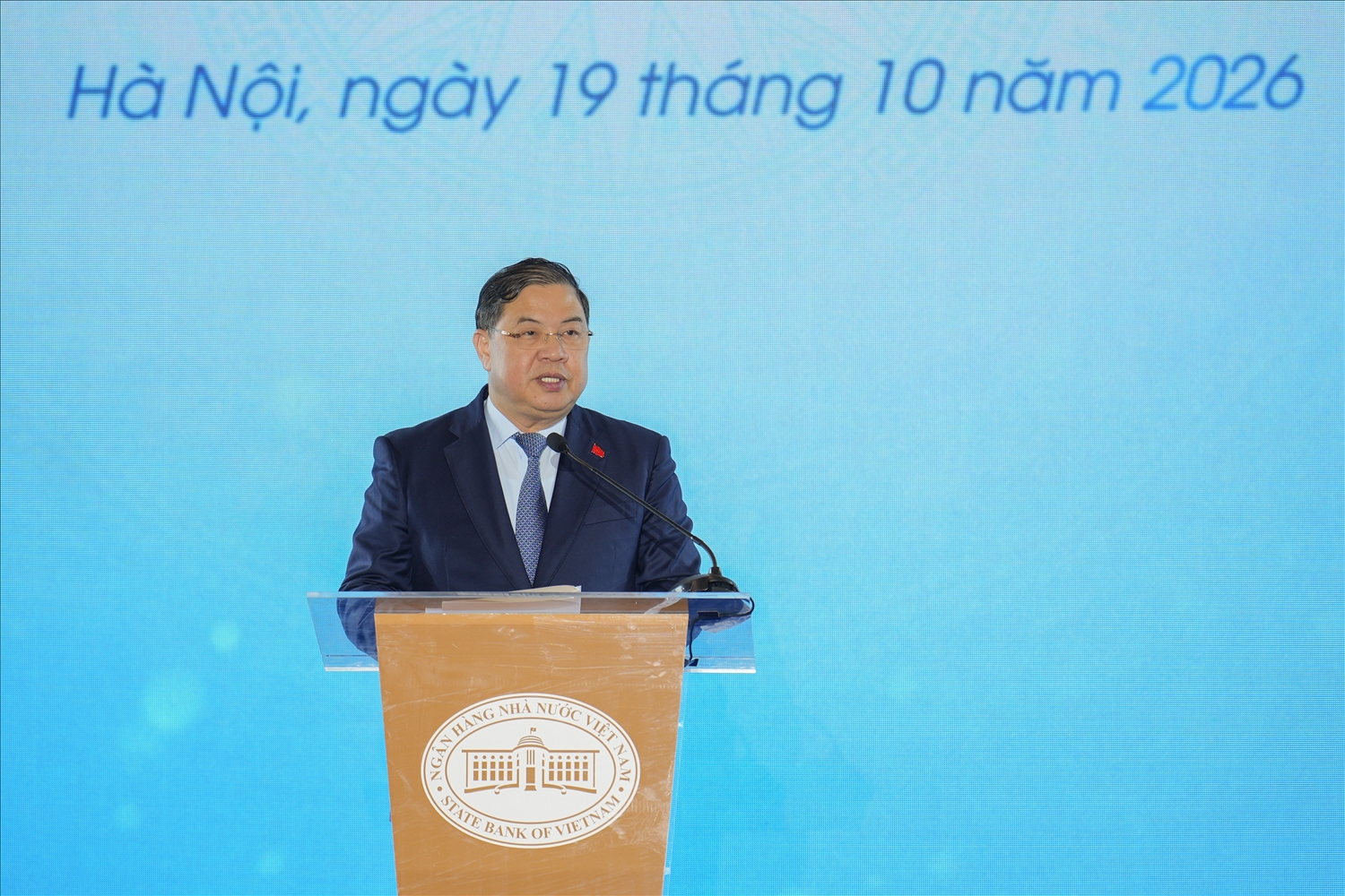 Đồng chí Phạm Gia Túc - Ủy viên Bộ Chính trị, Phó Thủ tướng Thường trực Chính phủ dự và phát biểu chỉ đạo tại buổi lễ