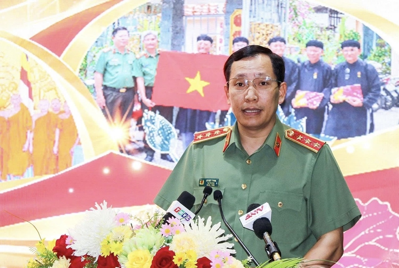 Thượng tướng Lê Văn Tuyến phát biểu kết luận tại Hội nghị