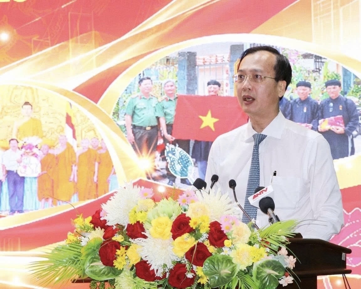 Ông Trần Trí Quang phát biểu chào mừng Hội nghị