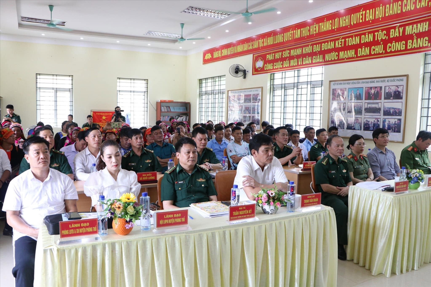 Truyền thông nâng cao nhận thức về phòng, chống mua bán người cho cán bộ và người dân xã Huổi Luông (nay là xã Phong Thổ), tỉnh Lai Châu