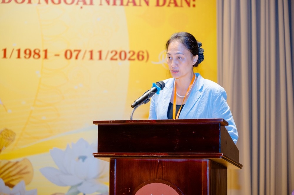 TS. Phạm Thị Thanh Hường phát biểu tham luận tại Hội thảo