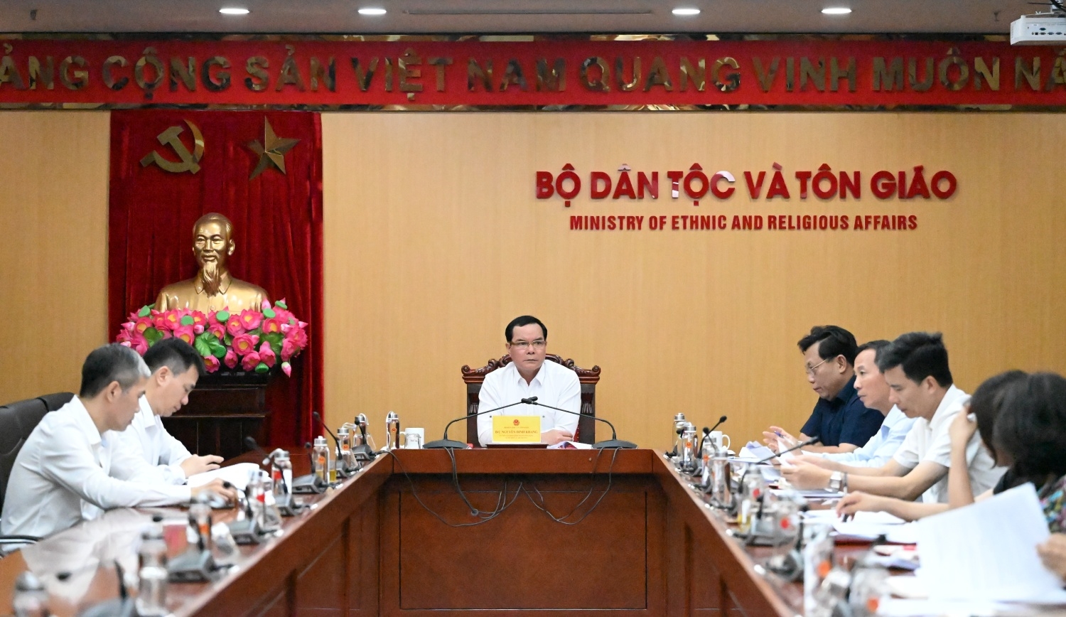 Cuộc họp rà soát dự thảo Nghị định hướng dẫn Luật Tín ngưỡng, tôn giáo 2026