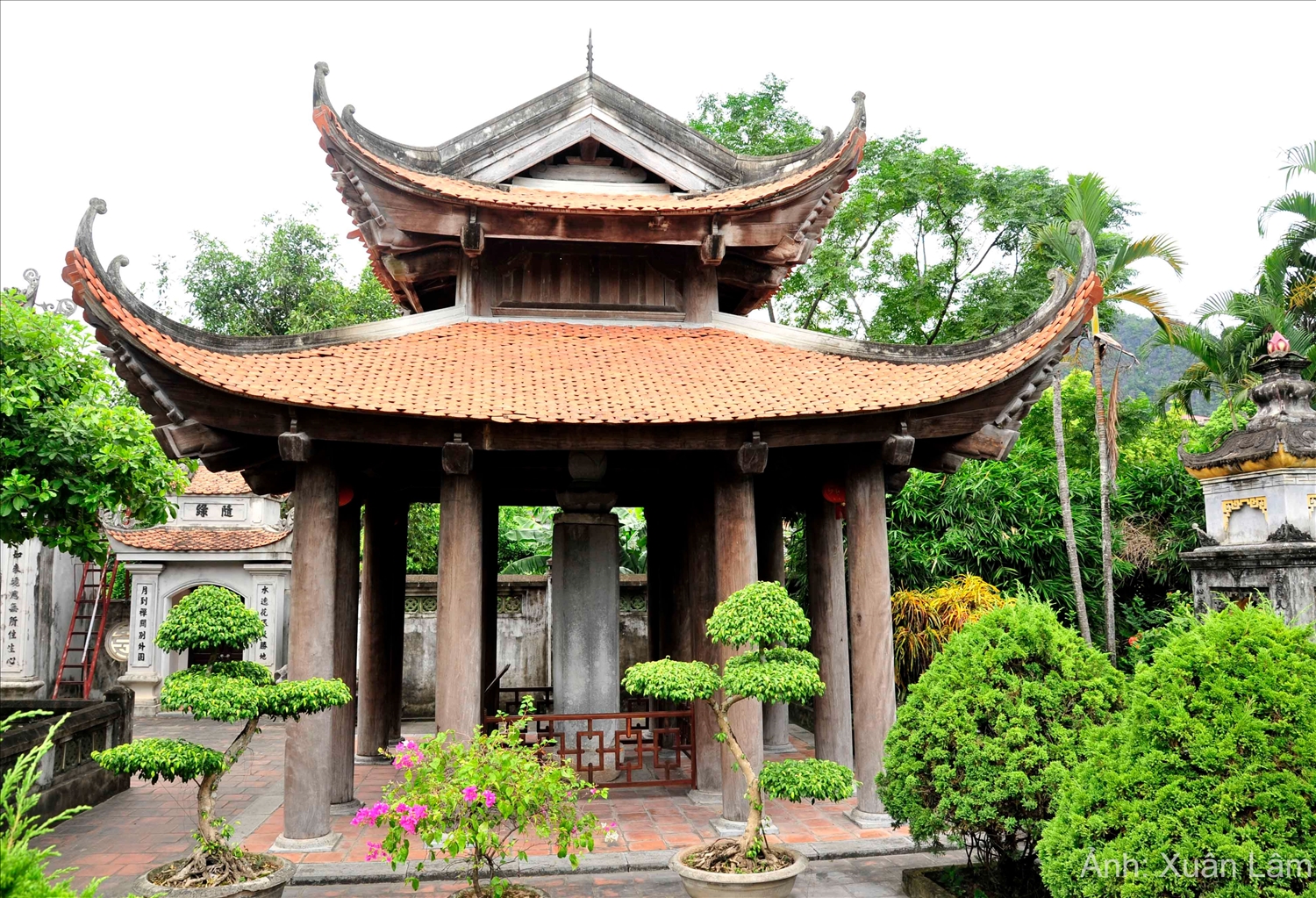 Cột kinh Phật chùa Nhất Trụ - Bảo vật quốc gia ở cố đô Hoa Lư