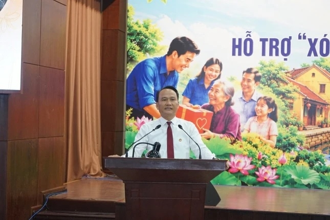 Ông Nguyễn Đình Vĩnh phát biểu tại Lễ phát động