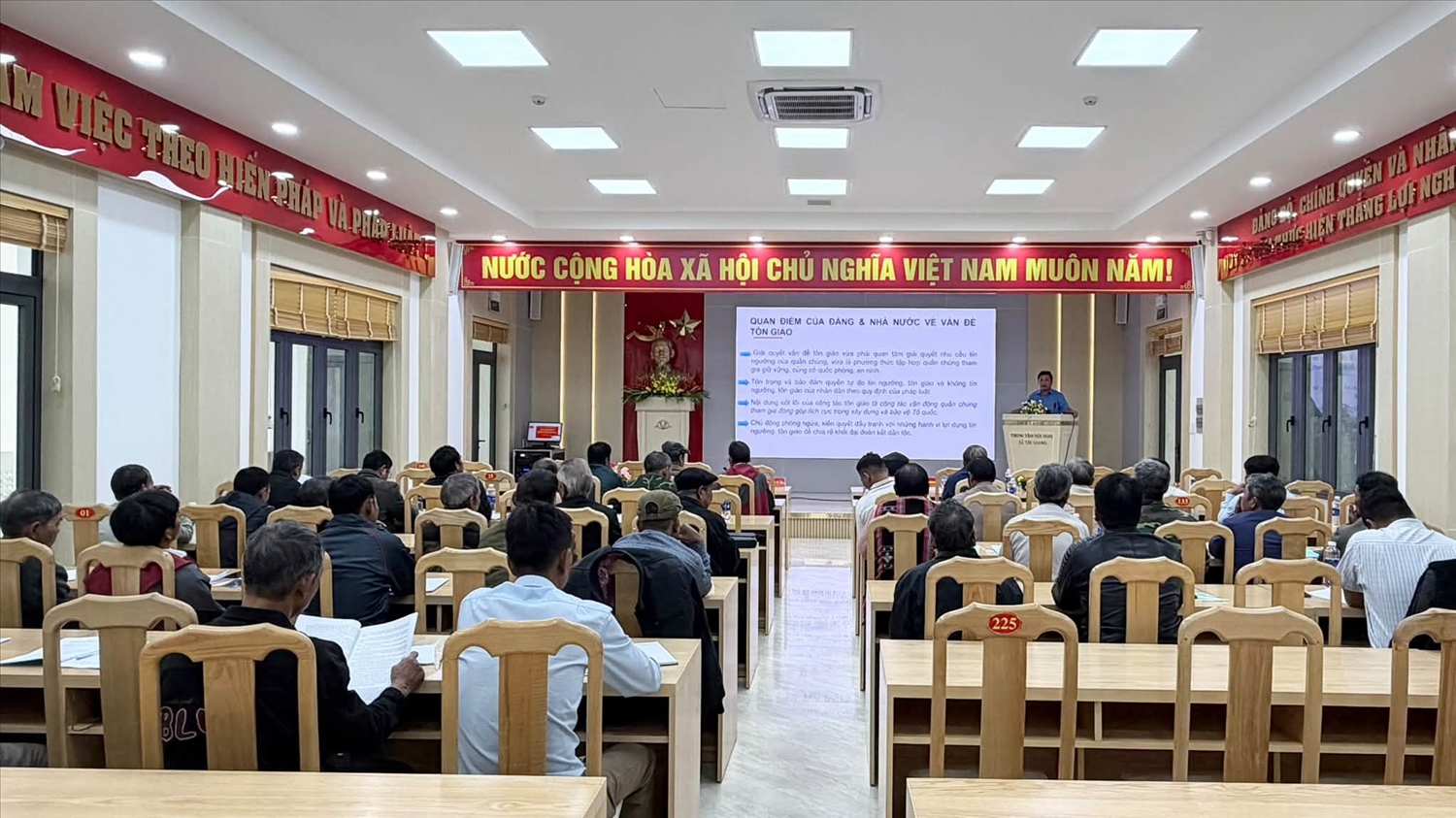 Toàn cảnh Hội nghị tập huấn