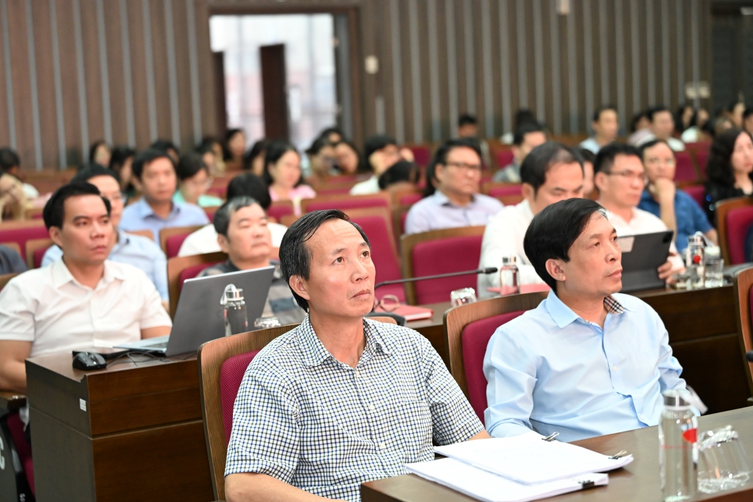 Lãnh đạo các đơn vị thuộc, trực thuộc Bộ tham dự Hội nghị tập huấn