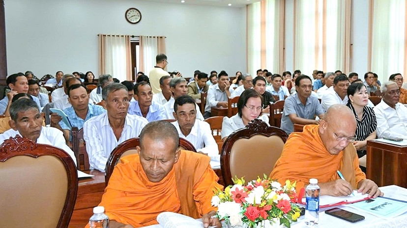Các đại biểu tham gia lớp tập huấn, bồi dưỡng, cập nhật kiến thức