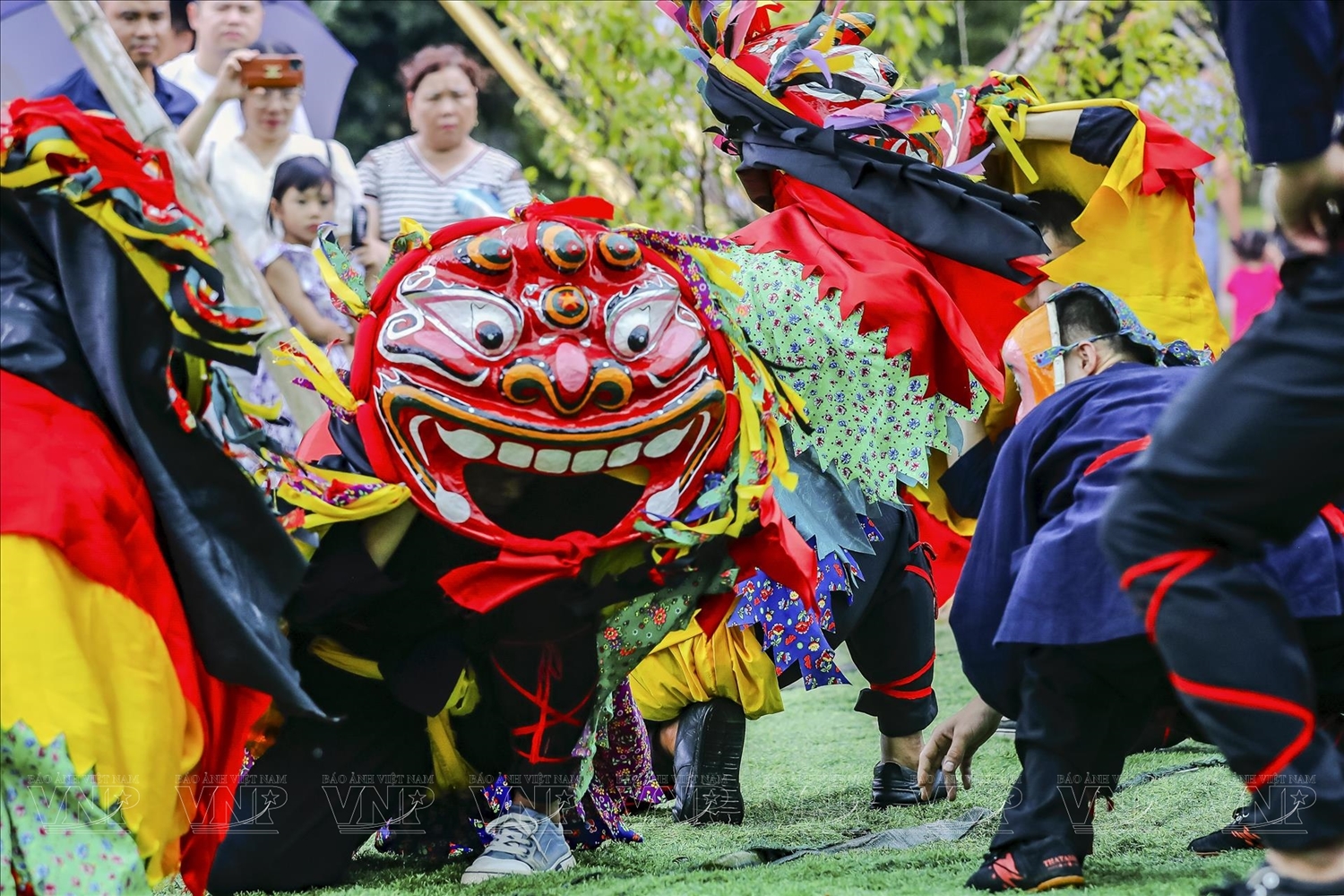 Múa sư tử mèo có ý nghĩa quan trọng trong đời sống tinh thần của người dân tộc Tày, Nùng ở Lạng Sơn