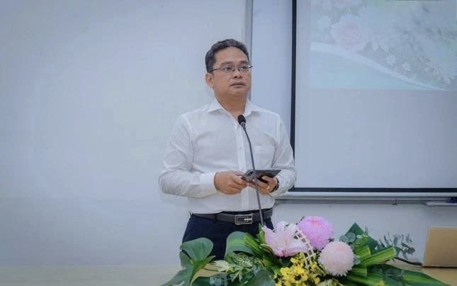Ông Phạm Minh Tuấn phát biểu khai mạc Hội nghị tập huấn