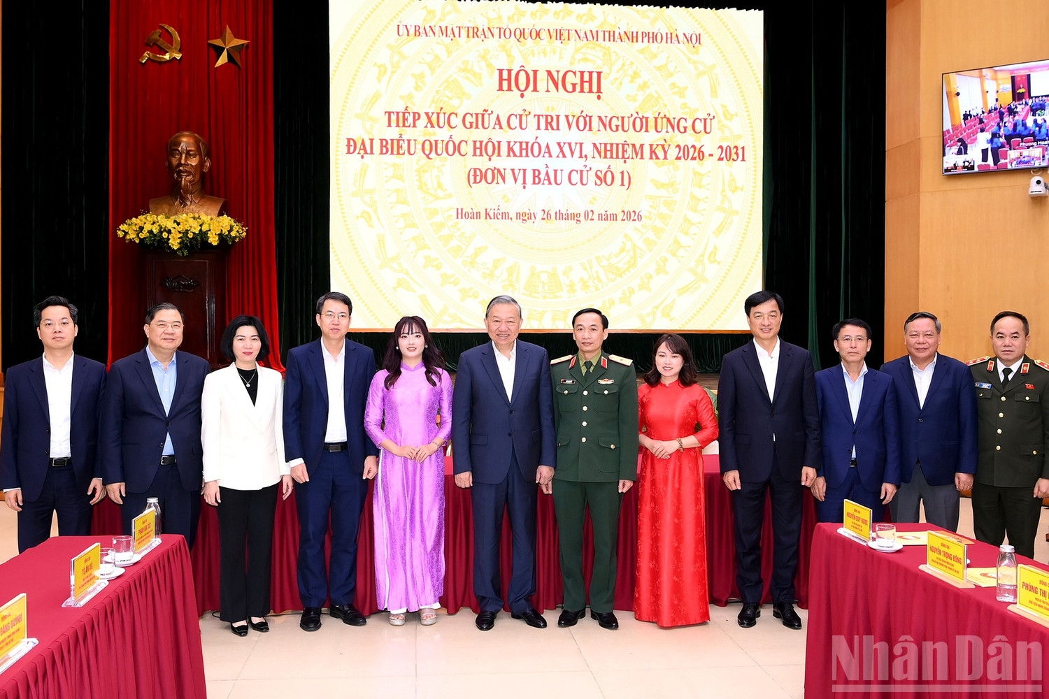 Tổng Bí thư Tô Lâm và các đại biểu dự Hội nghị.