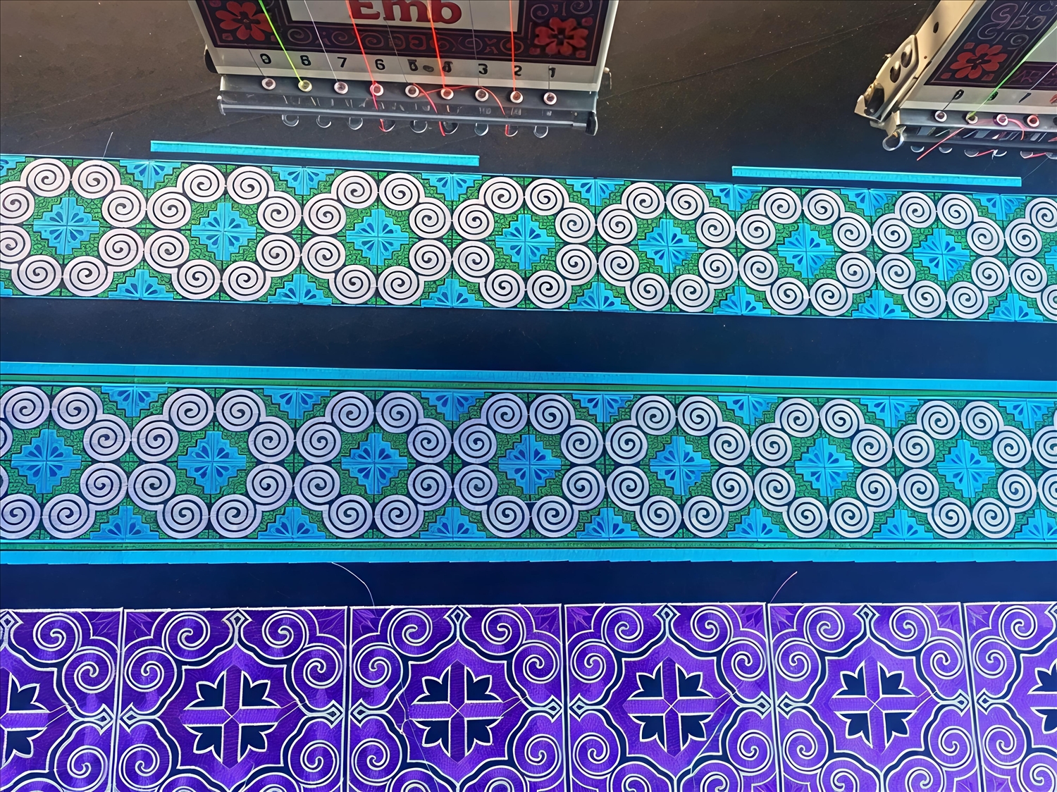 Hoa văn, họa tiết thổ cẩm của người Mông