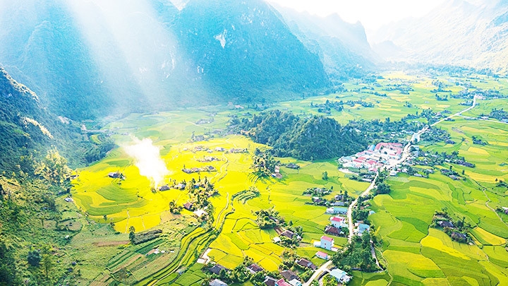 Một góc xã Xuân Trường hôm nay