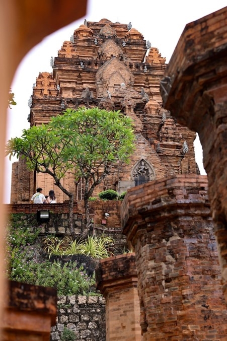 Po Nagar Tower in Khanh Hoa province is a place of worship for Saint Mother Thien Y A Na