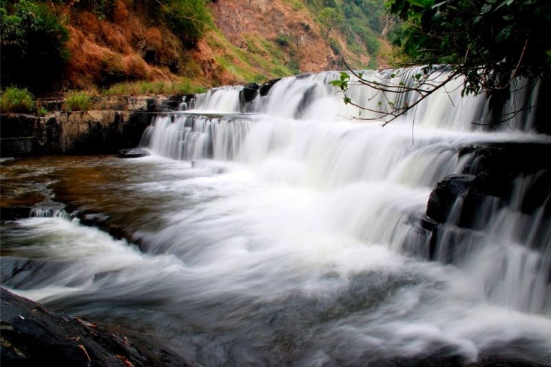 Thác Phi Liêng được mệnh danh là đệ nhất thác của núi rừng Tây Nguyên