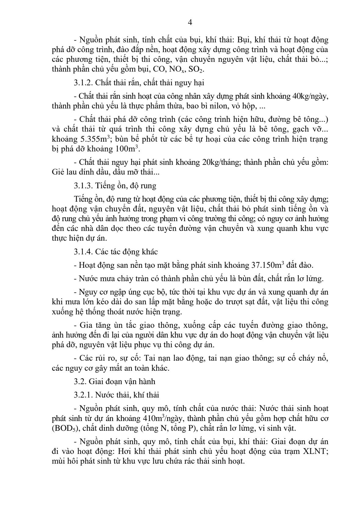 Quyết định Phê duyệt kết quả thẩm định báo cáo đánh giá tác động môi trường của Dự án đầu tư cơ sở vật chất cho Trường Phổ thông Vùng cao Việt Bắc (điều chỉnh) tại phường Quyết Thắng, tỉnh Thái Nguyên 5