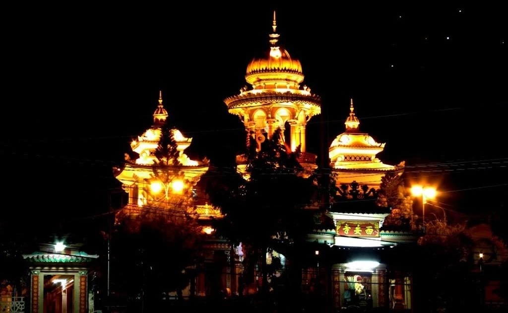 Tây An cổ tự về đêm