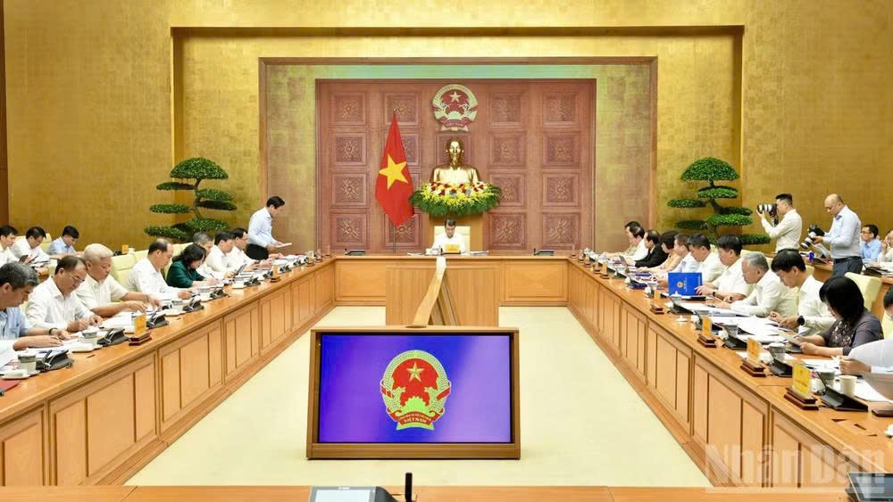 Quang cảnh cuộc làm việc. (Ảnh: nhandan.vn)