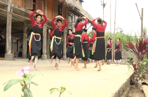 The Sinh Ca dance during the Lunar New Year of the Cao Lan ethnic group