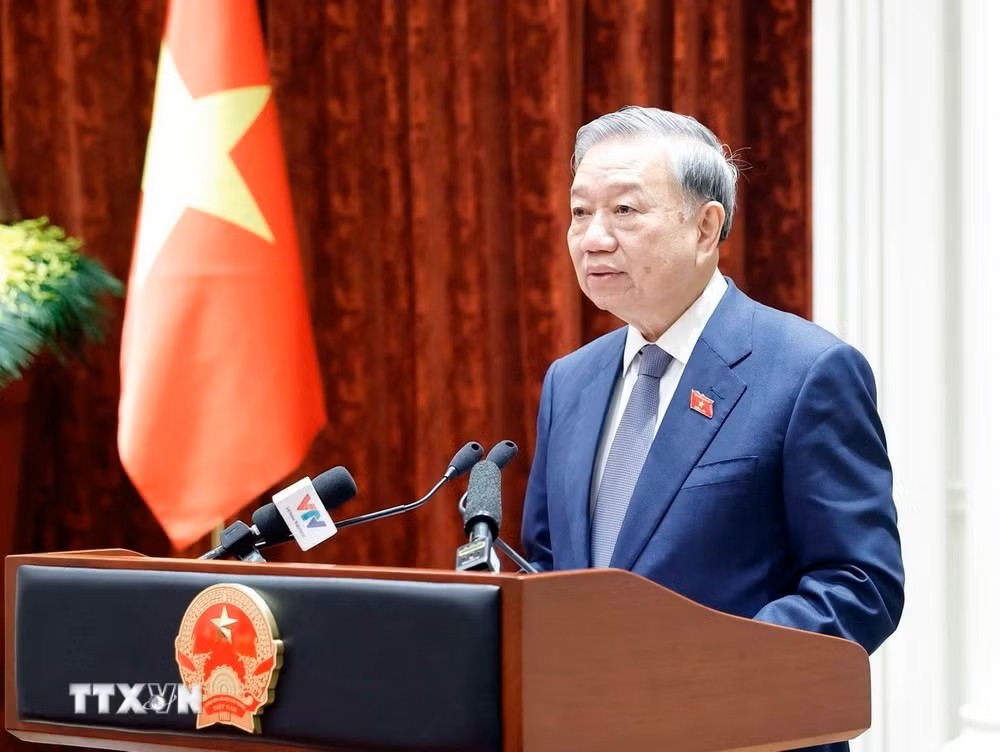 Tổng Bí thư, Chủ tịch nước Tô Lâm phát biểu - Ảnh: TTXVN