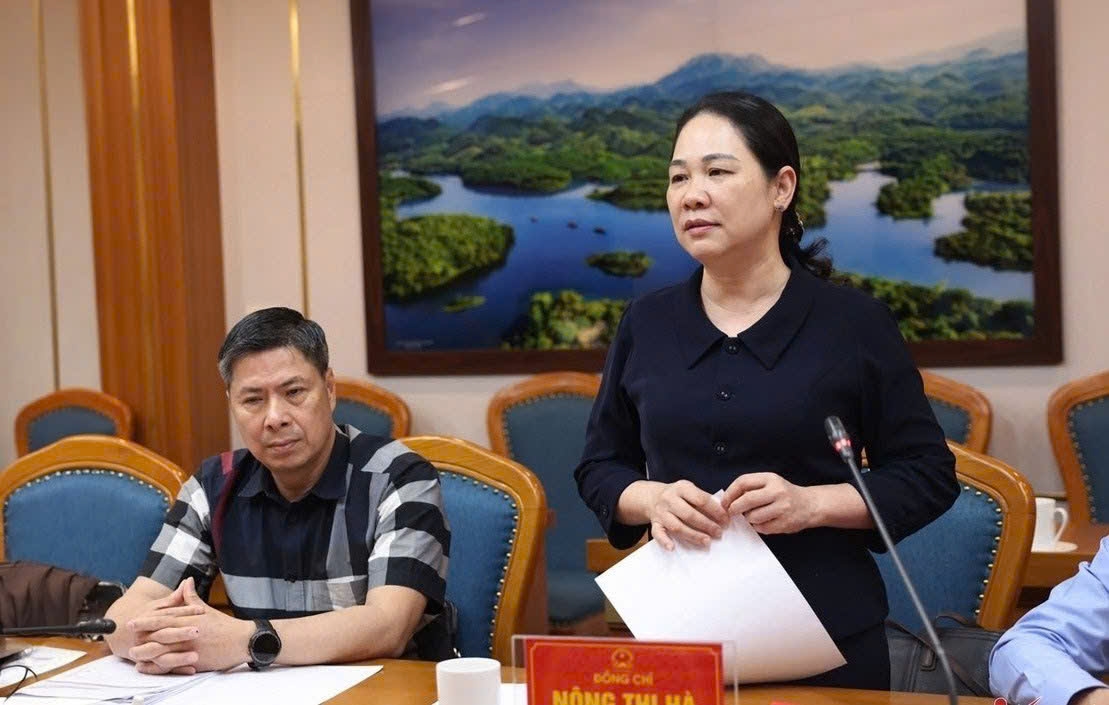 Đoàn công tác của Ban Chỉ đạo Tổng điều tra kinh tế năm 2026 Trung ương do Thứ trưởng Bộ Dân tộc và Tôn giáo Nông Thị Hà làm Trưởng đoàn đã có buổi làm việc với Ban Chỉ đạo Tổng điều tra kinh tế năm 2026 của tỉnh Phú Thọ