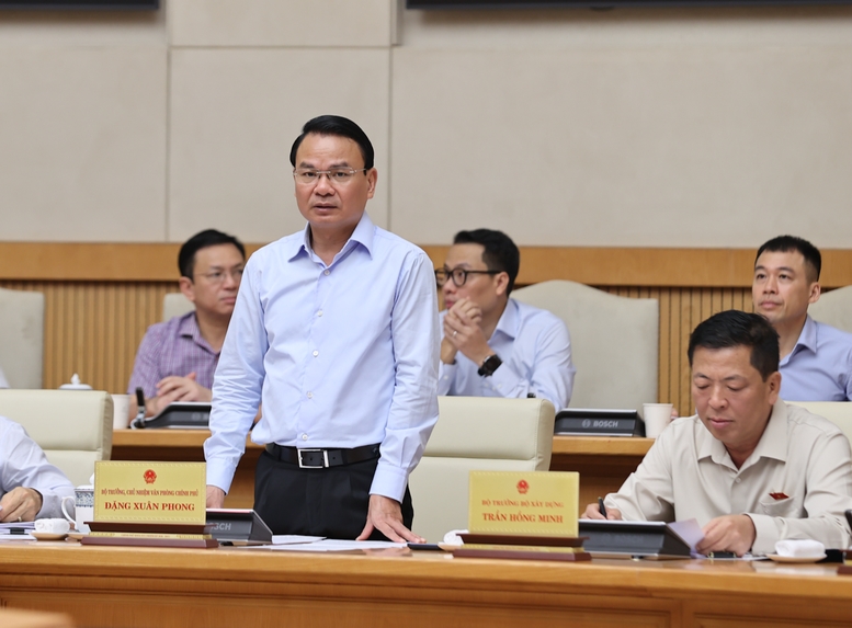 Bộ trưởng, Chủ nhiệm VPCP Đặng Xuân Phong phát biểu tại cuộc họp - Ảnh: VGP/Nhật Bắc