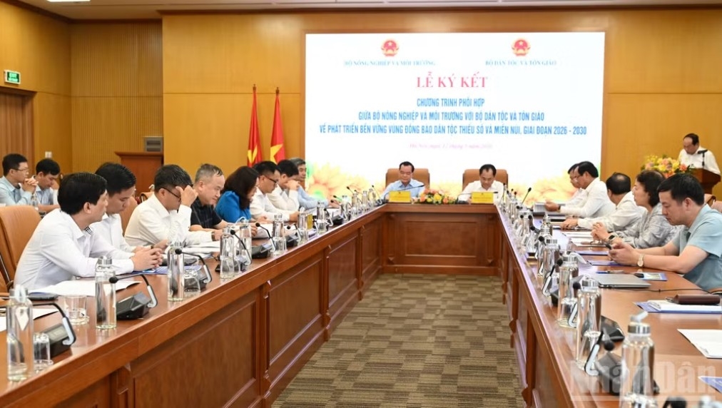 Toàn cảnh buổi lễ ký kết