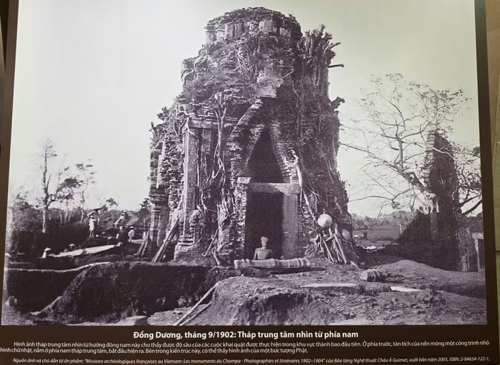 Phật viện Đồng Dương chụp năm 1902.