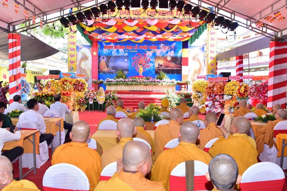 Đại lễ Phật đản năm 2025 tại chùa Hiệp Long, tỉnh Tây Ninh