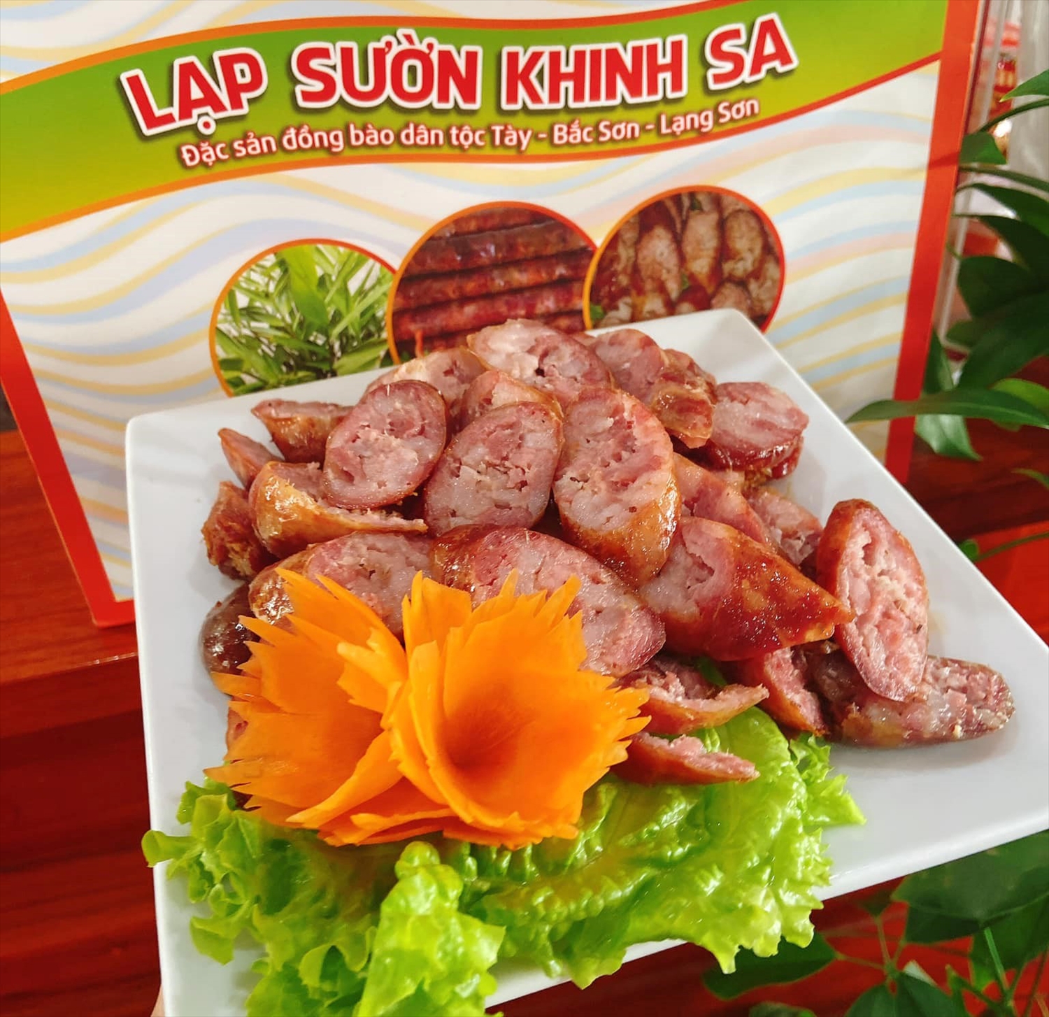 Lạp sườn Khinh Sa mang hương vị của gừng núi đá và nắng gió Bắc Sơn trở thành một món ăn đặc trưng, giàu bản sắc văn hóa của người Tày