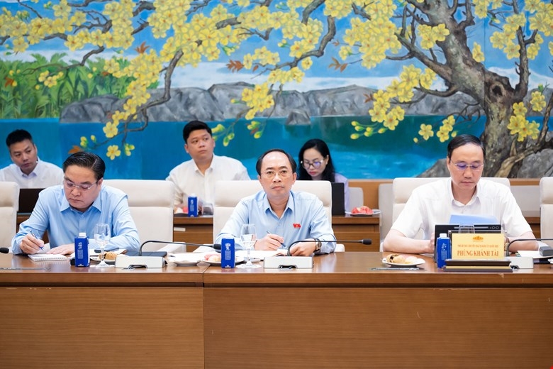 Các đại biểu tham dự cuộc làm việc 