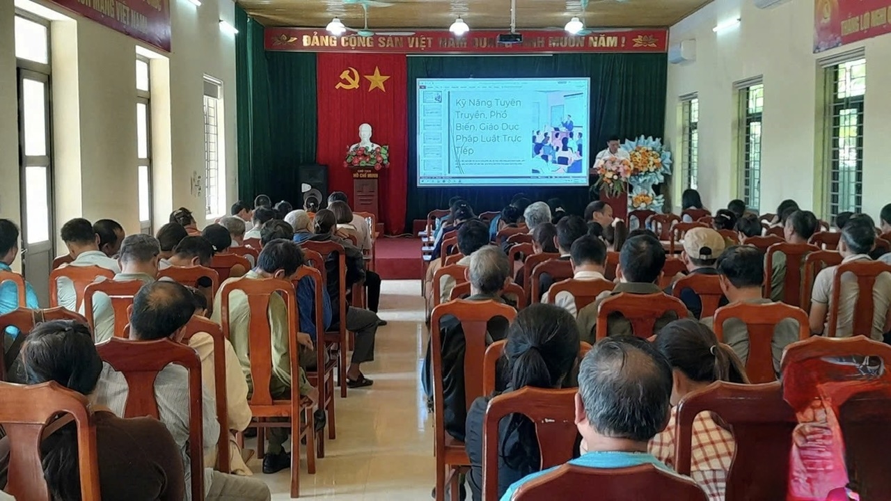 Tuyên truyền, phổ biến, giáo dục pháp luật cho Nhân dân tại xã Cẩm Giàng, tỉnh Thái Nguyên