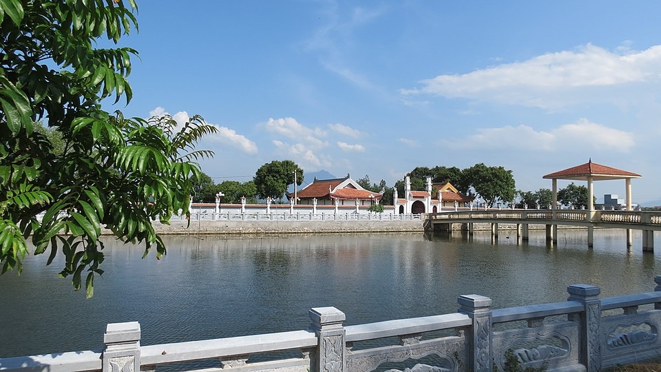 Khu tưởng niệm Tản Đà tại làng Khê Thượng, xã Bất Bạt, Thành phố Hà Nội
