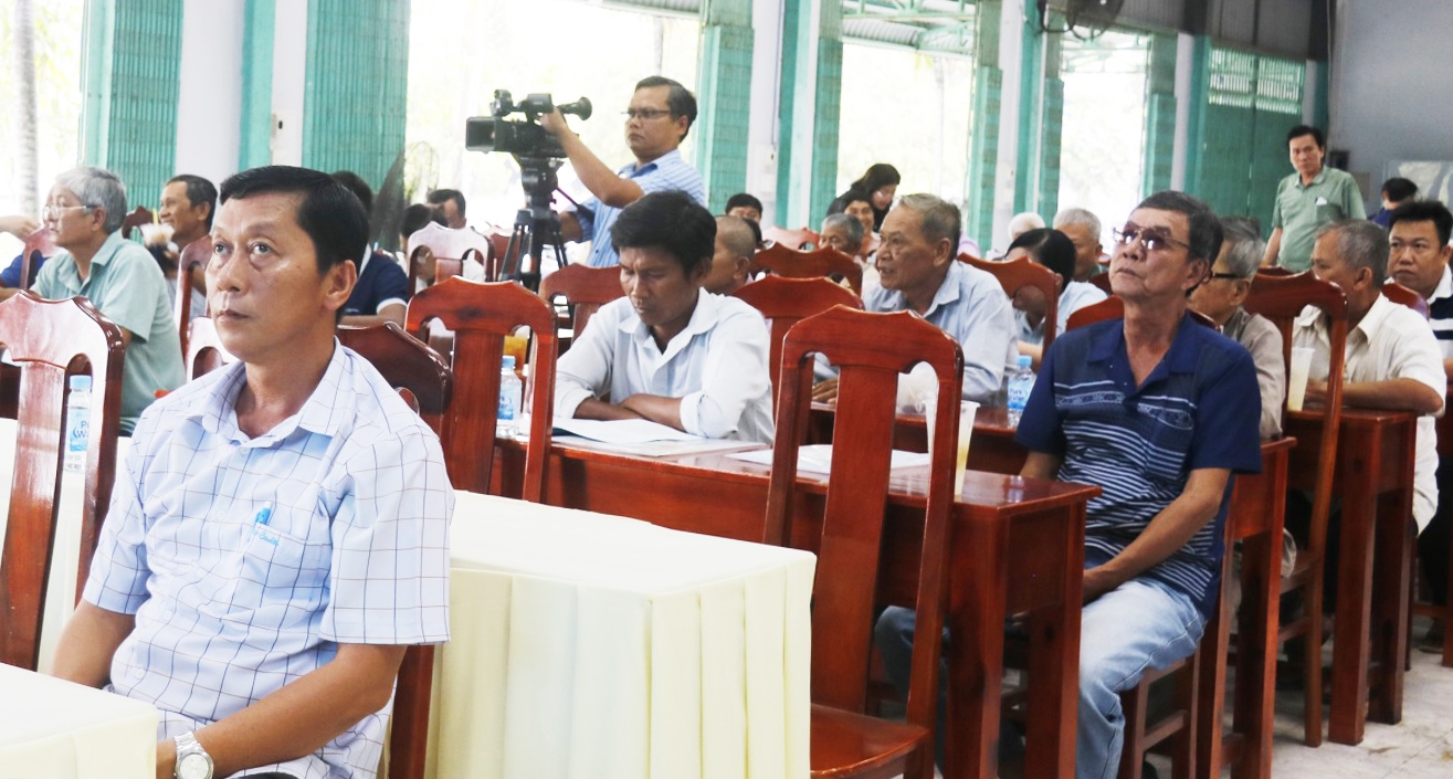 Các đại biểu phường Chi Lăng tham dự Hội nghị.