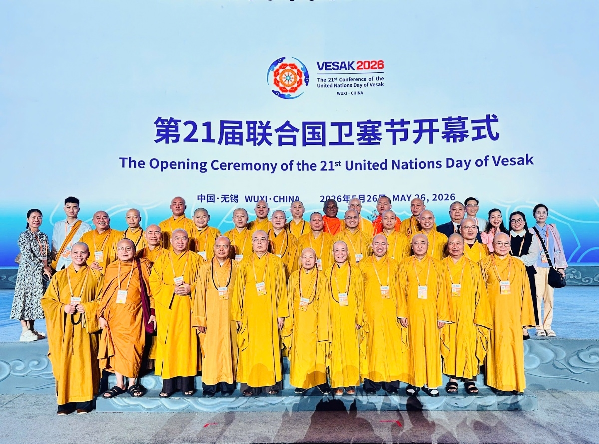Đoàn Giáo hội Phật giáo Việt Nam tham dự Đại lễ Vesak Liên Hợp quốc lần thứ 21 - 2026 tại Trung Quốc